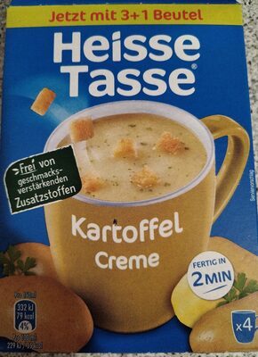 Heisse Tasse Kartoffel Creme für 600ml 74,4g