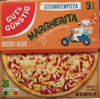 GUT&GÜNSTIG Steinofenpizza Margherita 3x300g