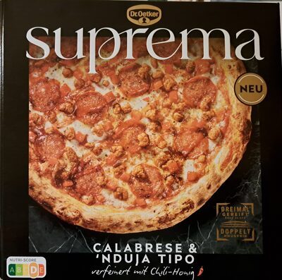 Dr.Oetker Suprema Calabrese & Nduja tipo 520g