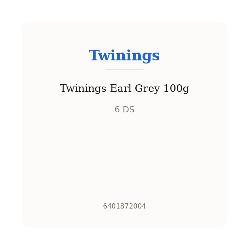 Twinings Earl Grey 100g