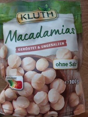 Kluth Macadamias geröstet ungesalzen 100g