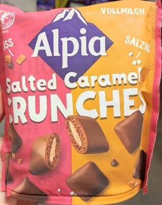 Alpia Salted Caramel Crunches 140g