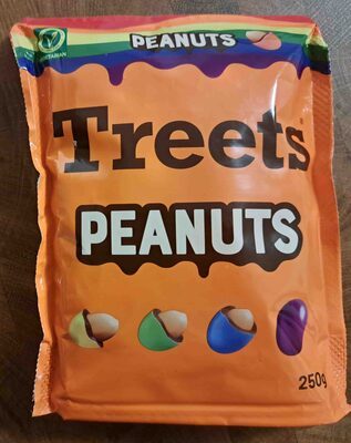 Treets Peanuts Rainbow 250g