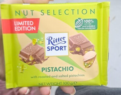 Ritter Sport Nuss Klasse Pistazie 100g