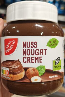 GUT&GÜNSTIG Nuss Nougat Creme 400g