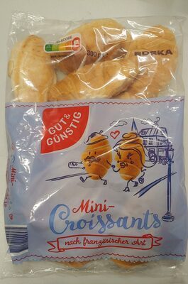 GUT&GÜNSTIG Mini-Croissants 300g