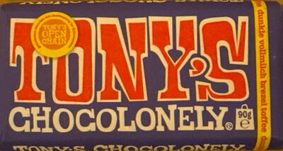 Tony's Chocolonely Vollmilchschoko Brezel Toffee 90g