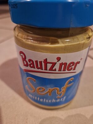 Bautzner Mittelscharfer Senf 250ml