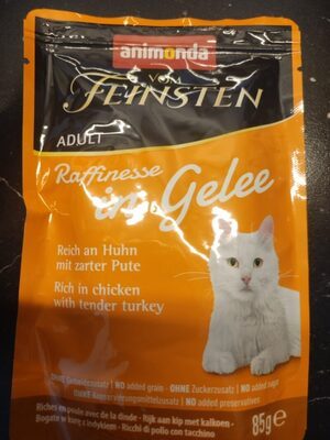 Animonda Vom Feinsten Adult Raffinesse in Gelee reich an Huhn mit Pute 85g
