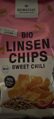 Bio Heimatgut Linsen Chips Sweet Chili 75g