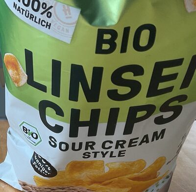Bio Heimatgut Linsen Chips Sour Cream Style 75g