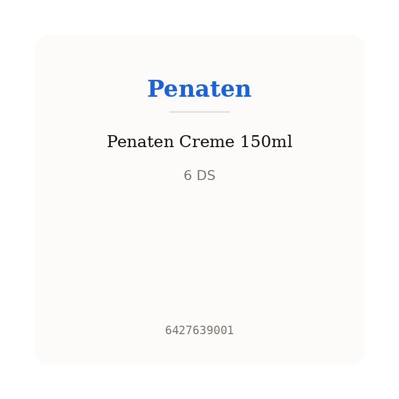 Penaten Creme 150ml