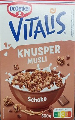 Dr.Oetker Vitalis Knusper Schoko Müsli 600g