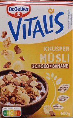 Dr.Oetker Vitalis Knusper Müsli Banane 600g