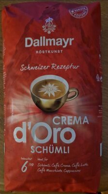 Dallmayr Crema d'Oro Schümli ganze Bohnen 1kg