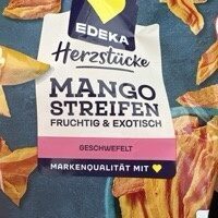 EDEKA Herzstücke Mangostreifen geschwefelt 100g