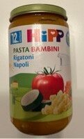 Bio Hipp Menü Pasta Bambini Rigatoni Napoli ab 12.Monat 250g