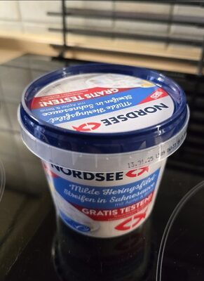 MSC Nordsee Milde Heringsfilets in Sahnesauce mit Apfel & Birne 280g