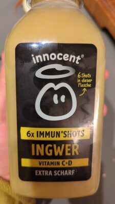 Innocent Immun Shots Ingwer 0,5l DPG