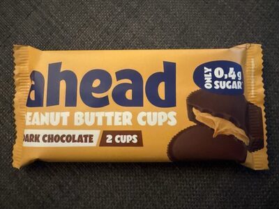 Ahead Peanut Butter Cup Dark Chocolate 34g