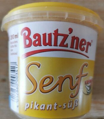 Bautzner Senf pikant-süß 200ml