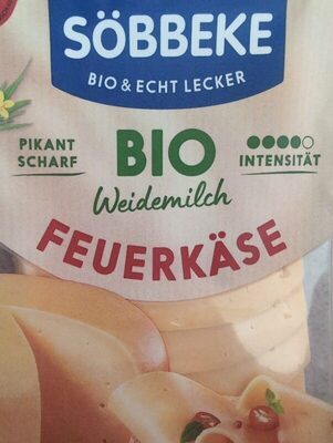 Bio Söbbeke Weidemilch Feuerkäse pikant-scharf 50% Rahmstufe 125g