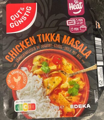 GUT&GÜNSTIG Chicken Tikka Masala 330g