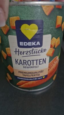 EDEKA Herzstücke Karotten gewürfelt 800g
