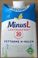 MinusL H-Milch 1,5% 500ml