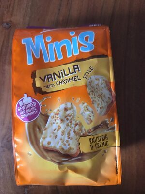 Brandt Minis Vanilla & Caramel 85g