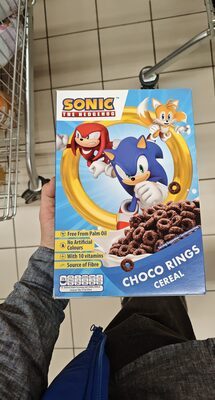 Sonic Choco Rings Cereal 350g