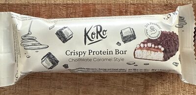 Koro Crispy Bar Chocolate Caramel 60g