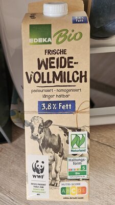 Bio EDEKA ESL Weidemilch 3,8% 1l