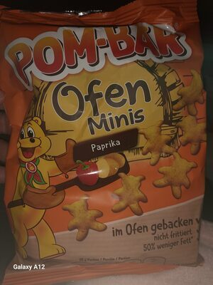 Pom-Bär Ofen Minis Paprika 80g