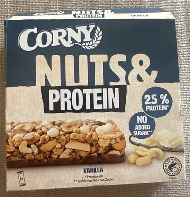 Corny Nuts & Protein Vanille 3x35g