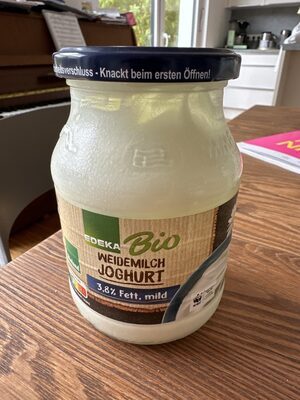 Bio EDEKA Weidemilch Joghurt mild 3,8% 500g MW