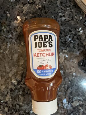 Papa Joe's Tomatenketchup 50% weniger Zucker und Salz 500ml