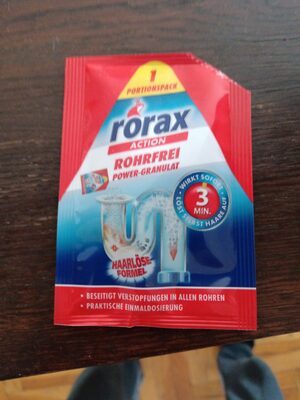 Rorax Abflussfrei Power Granulat 60g