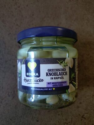 EDEKA Herzstücke Knoblauch in Kräuter Marinade 185g