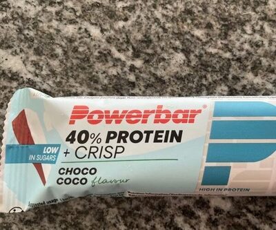 Powerbar Protein 40% Crisp Choco Coco 40g