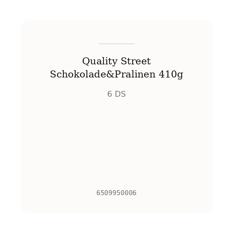 Quality Street Schokolade&Pralinen 410g