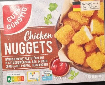GUT&GÜNSTIG Chicken Nuggets 500g VLOG QS ITW