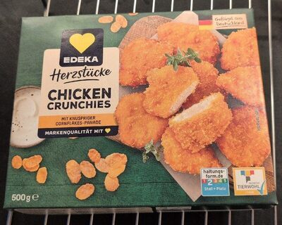 EDEKA Herzstücke Chicken Crunchies 500g VLOG QS ITW