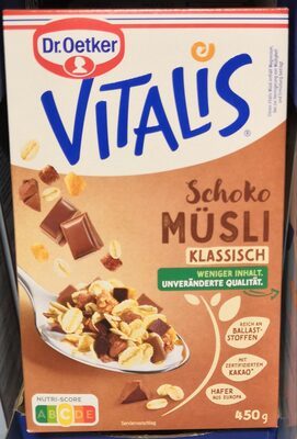 Dr.Oetker Vitalis Schokomüsli klassisch 450g