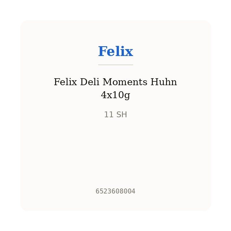 Felix Deli Moments Huhn 4x10g