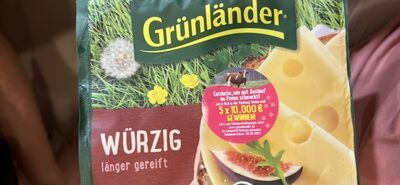 Grünländer Scheiben Würzig 48% 140g