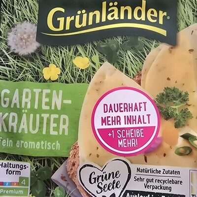 Grünländer Scheiben Gartenkräuter 48% 140g