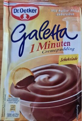 Dr.Oetker Galetta Schokolade für 500ml 99g