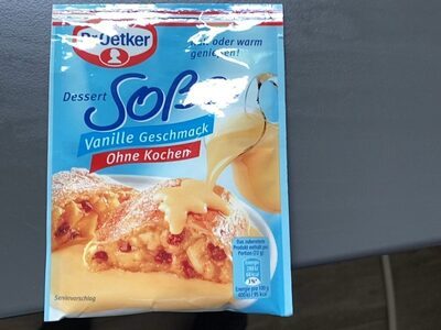 Dr.Oetker Soße ohne Kochen Vanille für 250ml 39g