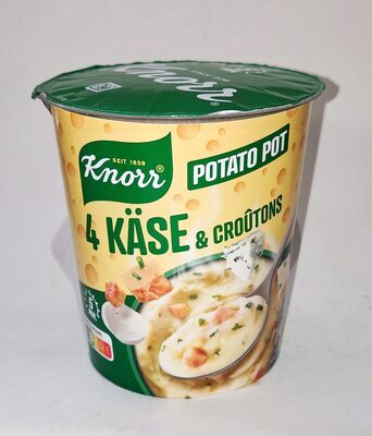 Knorr Kartoffel Snack 4 Käse & Croutons 50g